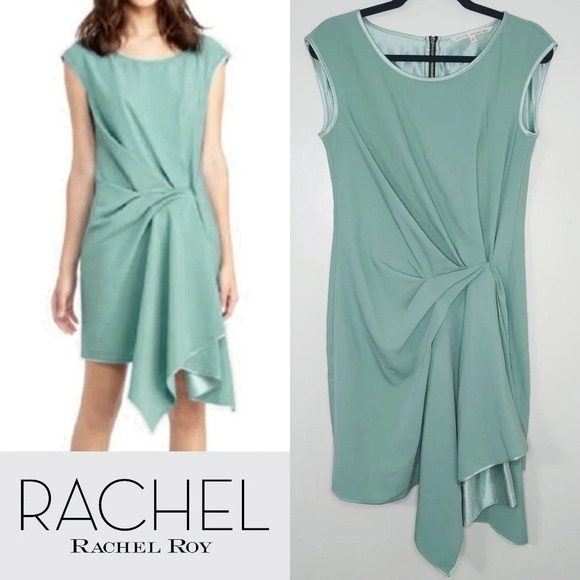 RACHEL Rachel Roy Dresses & Skirts - RACHEL RACHEL ROY Most Wanted 2 Sheath Dress w/ Faux Tie Waist, Jade, S